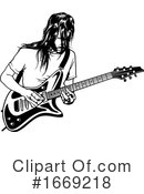 Guitarist Clipart #1669218 by dero