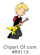 Guitarist Clipart #89113 by Pams Clipart