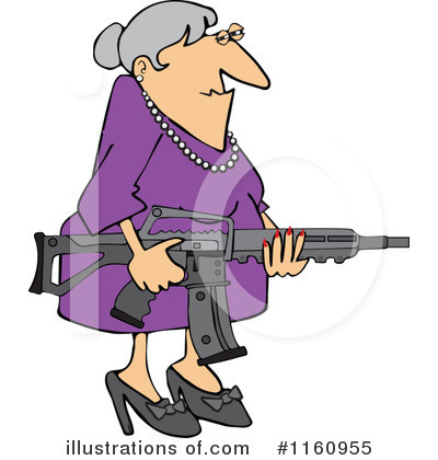 Old Lady Clipart #1160955 by djart
