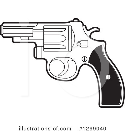 Royalty-Free (RF) Gun Clipart Illustration by Lal Perera - Stock Sample #1269040