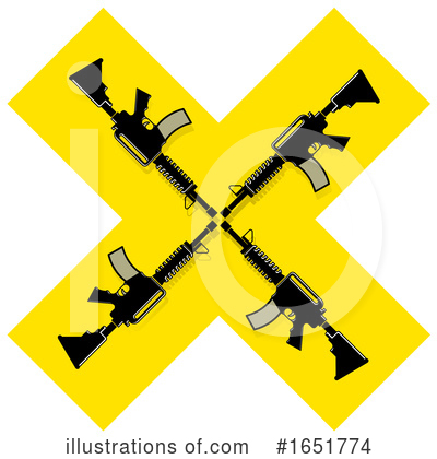Royalty-Free (RF) Gun Clipart Illustration by Lal Perera - Stock Sample #1651774