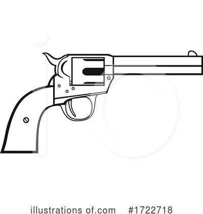 Pistol Clipart #1722718 by patrimonio