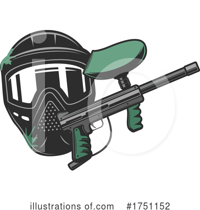 Paintball Clipart #1751152 by Vector Tradition SM