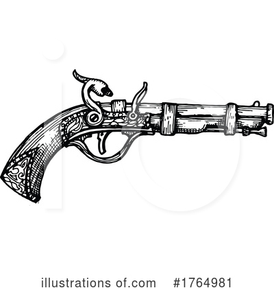 Guns Clipart #1764981 by Vector Tradition SM