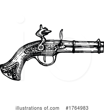 Guns Clipart #1764983 by Vector Tradition SM