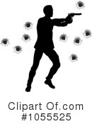 Gunfight Clipart #1055525 by AtStockIllustration