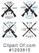 Guns Clipart #1293815 by BestVector