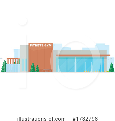 Royalty-Free (RF) Gym Clipart Illustration by Vector Tradition SM - Stock Sample #1732798