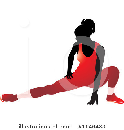 Stretching Clipart #1146483 by Lal Perera