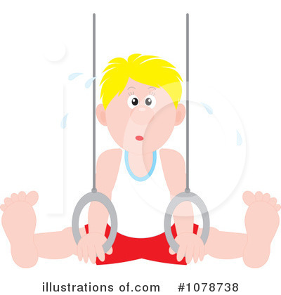 Royalty-Free (RF) Gymnastics Clipart Illustration by Alex Bannykh - Stock Sample #1078738