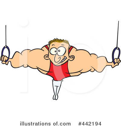 Gymnastics Clipart #442194 by toonaday