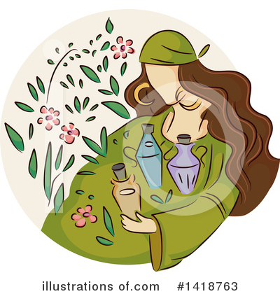 Royalty-Free (RF) Gypsy Clipart Illustration by BNP Design Studio - Stock Sample #1418763