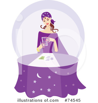 Royalty-Free (RF) Gypsy Clipart Illustration by Monica - Stock Sample #74545