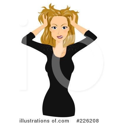 Royalty-Free (RF) Hair Care Clipart Illustration by BNP Design Studio - Stock Sample #226208