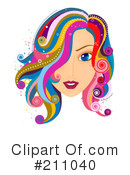 Hair Clipart #211040 by BNP Design Studio