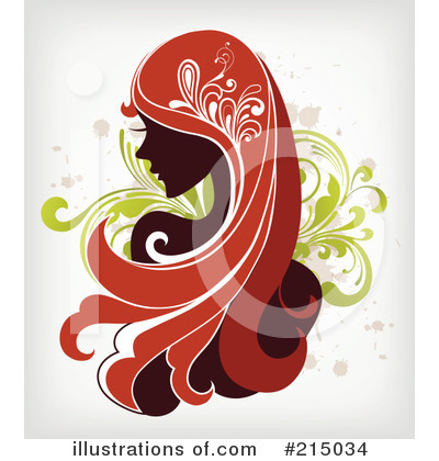 Royalty-Free (RF) Hair Clipart Illustration by OnFocusMedia - Stock Sample #215034