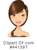 Hair Clipart #441397 by Melisende Vector