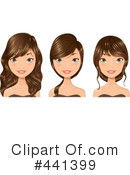 Hair Clipart #441399 by Melisende Vector