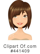 Hair Clipart #441409 by Melisende Vector