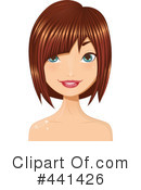 Hair Clipart #441426 by Melisende Vector