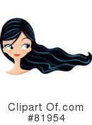Hair Clipart #81954 by Melisende Vector