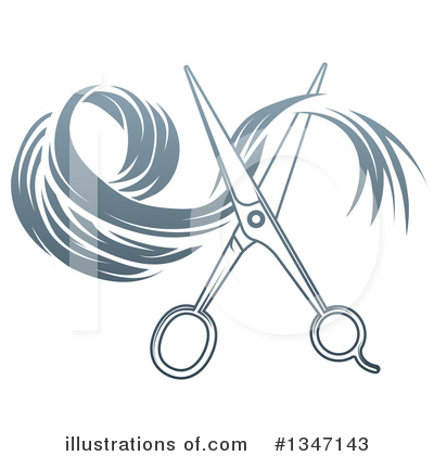 Royalty-Free (RF) Hair Cut Clipart Illustration by AtStockIllustration - Stock Sample #1347143