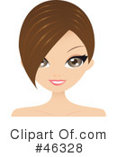 Hair Style Clipart #46328 by Melisende Vector