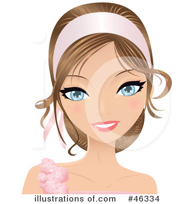 Hairstyle Clipart #46334 by Melisende Vector