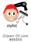 Hair Stylist Clipart #86555 by Pams Clipart