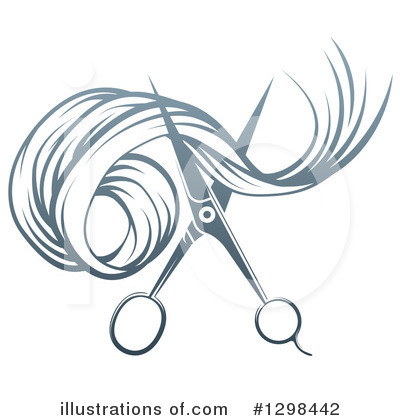 Haircut Clipart #1298442 by AtStockIllustration
