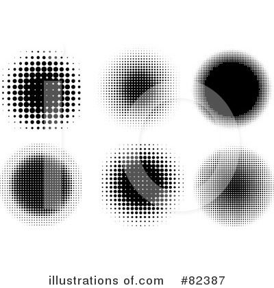 Royalty-Free (RF) Halftone Clipart Illustration by KJ Pargeter - Stock Sample #82387