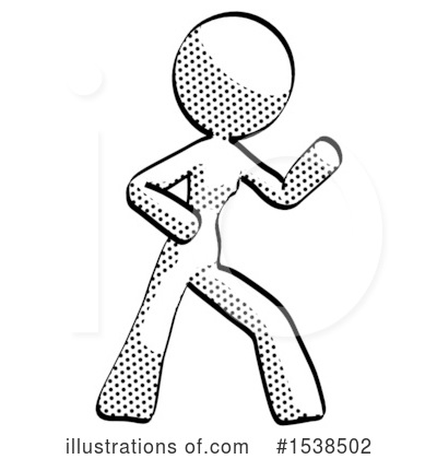 Royalty-Free (RF) Halftone Design Mascot Clipart Illustration by Leo Blanchette - Stock Sample #1538502