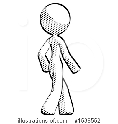 Royalty-Free (RF) Halftone Design Mascot Clipart Illustration by Leo Blanchette - Stock Sample #1538552