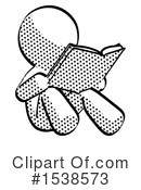 Halftone Design Mascot Clipart #1538573 by Leo Blanchette