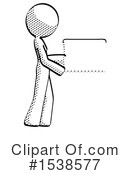 Halftone Design Mascot Clipart #1538577 by Leo Blanchette