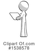 Halftone Design Mascot Clipart #1538578 by Leo Blanchette