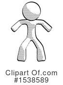 Halftone Design Mascot Clipart #1538589 by Leo Blanchette