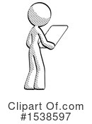 Halftone Design Mascot Clipart #1538597 by Leo Blanchette