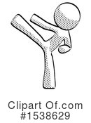 Halftone Design Mascot Clipart #1538629 by Leo Blanchette