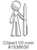 Halftone Design Mascot Clipart #1538630 by Leo Blanchette
