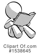 Halftone Design Mascot Clipart #1538645 by Leo Blanchette
