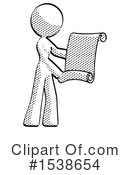Halftone Design Mascot Clipart #1538654 by Leo Blanchette