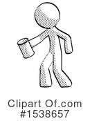 Halftone Design Mascot Clipart #1538657 by Leo Blanchette