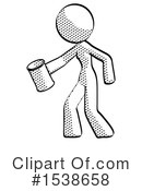 Halftone Design Mascot Clipart #1538658 by Leo Blanchette