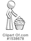 Halftone Design Mascot Clipart #1538678 by Leo Blanchette