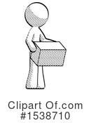 Halftone Design Mascot Clipart #1538710 by Leo Blanchette