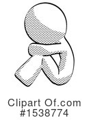 Halftone Design Mascot Clipart #1538774 by Leo Blanchette
