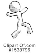 Halftone Design Mascot Clipart #1538796 by Leo Blanchette