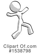 Halftone Design Mascot Clipart #1538798 by Leo Blanchette