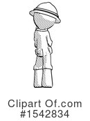 Halftone Design Mascot Clipart #1542834 by Leo Blanchette